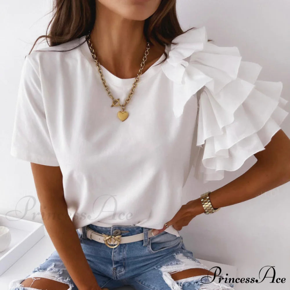 Beatrice Top White1 / S