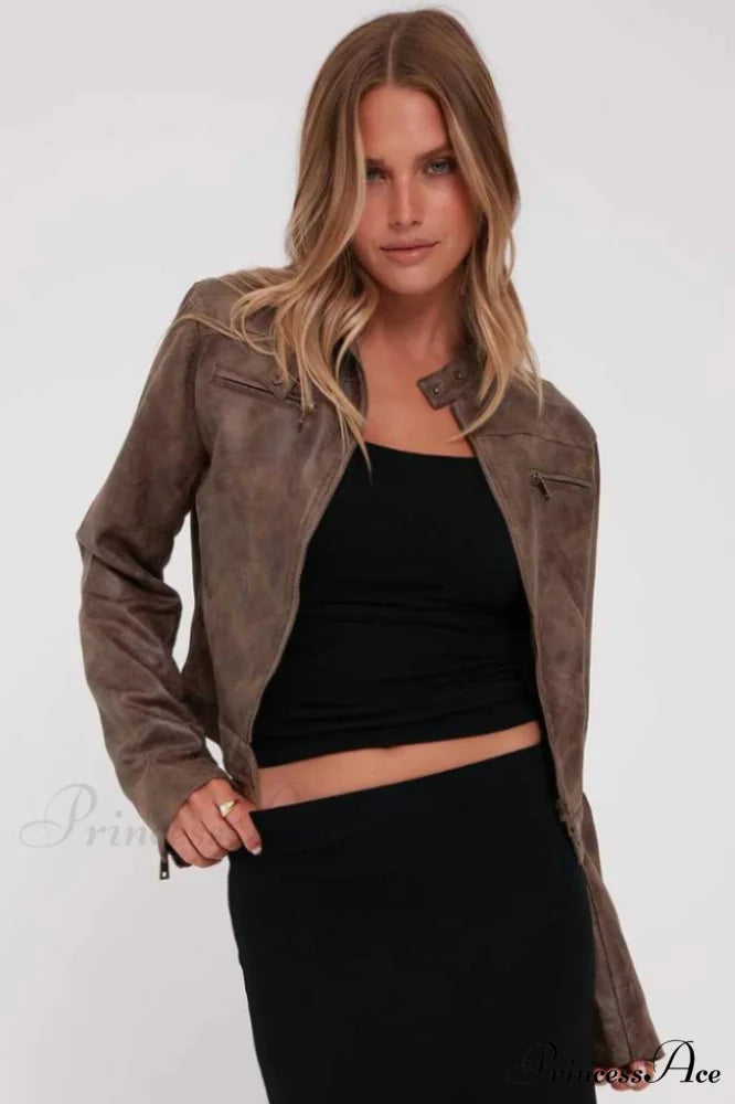 Bella Elegant Moto Jacket