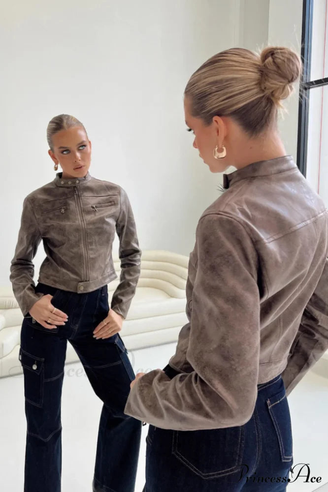 Bella Elegant Moto Jacket