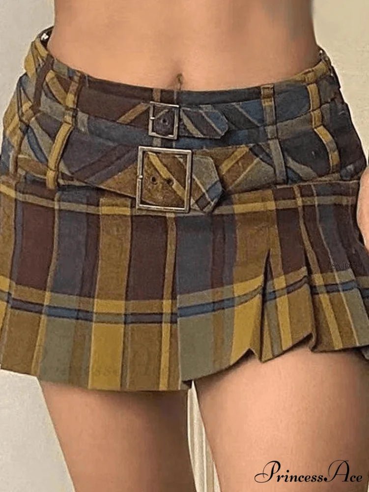 Belted Blue Graceful Wash Boyfriend Jeans