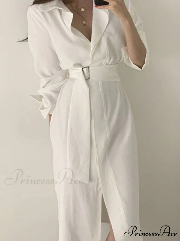 Belted Design Graceful Cargo Mini Skirt