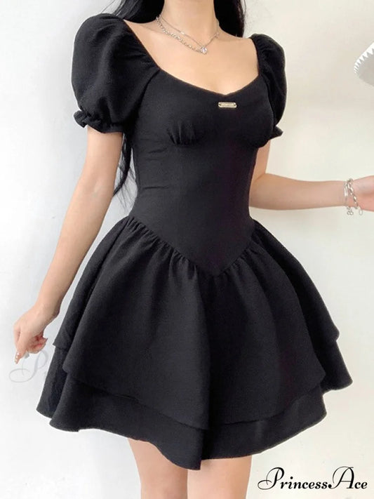 Black Pu Graceful Cropped Tank Top Black / S