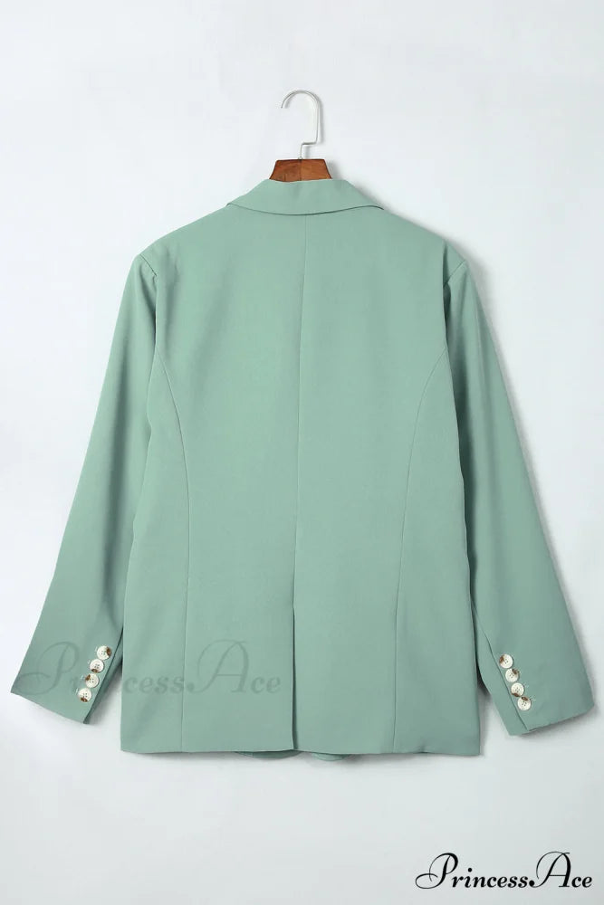 Blazer One-Button Flap with Pocket