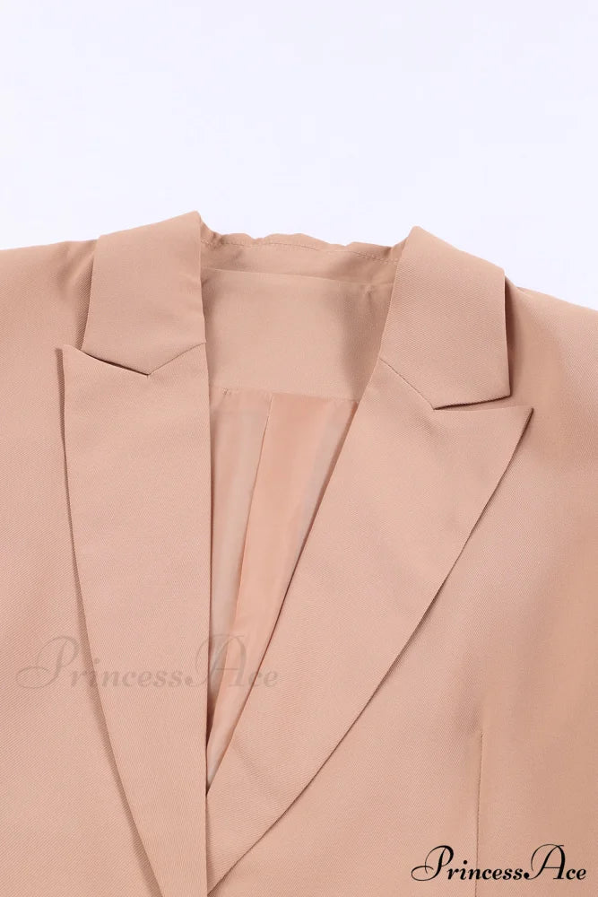 Blazer One-Button Flap with Pocket