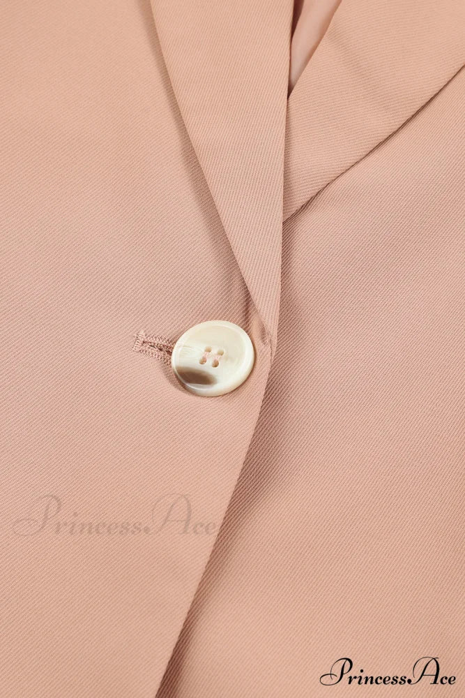 Blazer One-Button Flap with Pocket