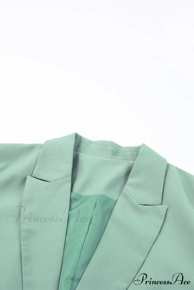 Blazer One-Button Flap with Pocket