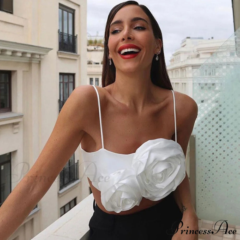 Bleached Pocket Graceful Cargo Jeans S / White