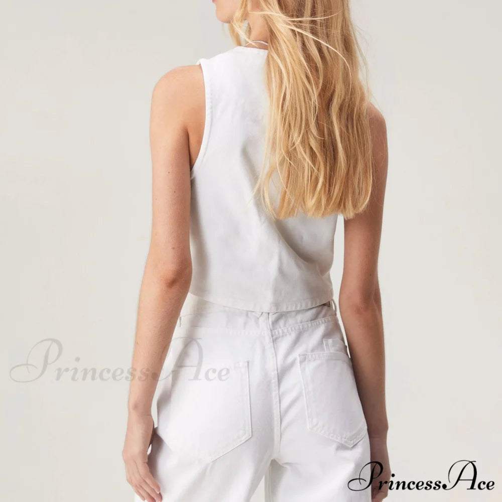 Blue Bow Tie Crop Top croptop-250223