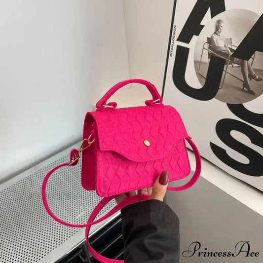 Blue Underarm Korean Style Shoulder Purse handbag-250126