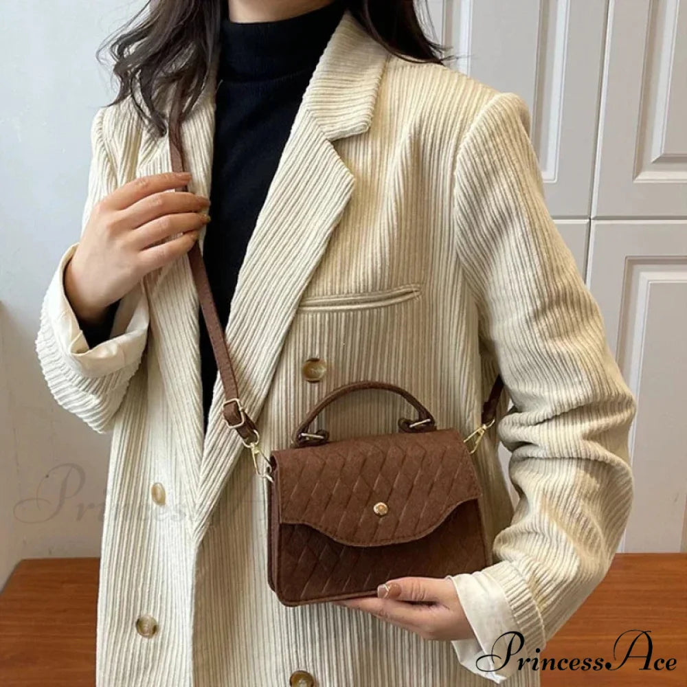 Blue Underarm Korean Style Shoulder Purse handbag-250126