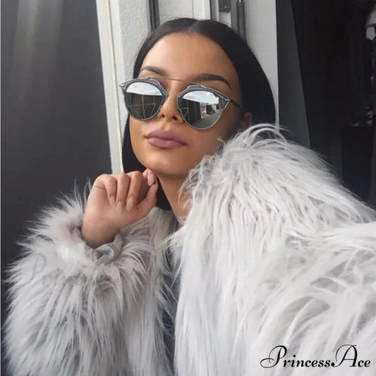 Blurry Broad Hot Puffy Jacket WHITE / S coats-241228