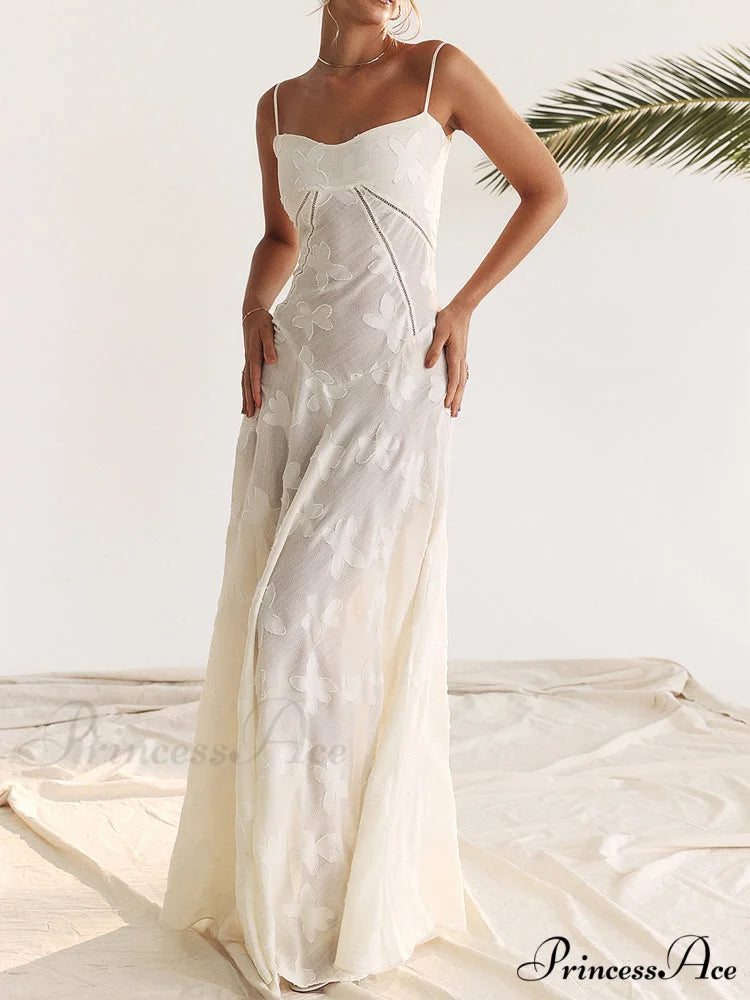 Blush of Elegance Charming Lace Maxi Dress