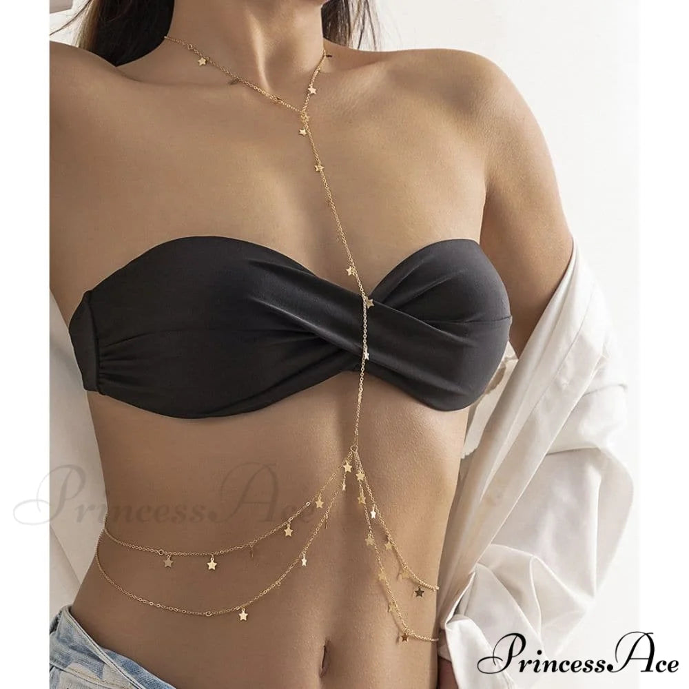body Star pendant chain