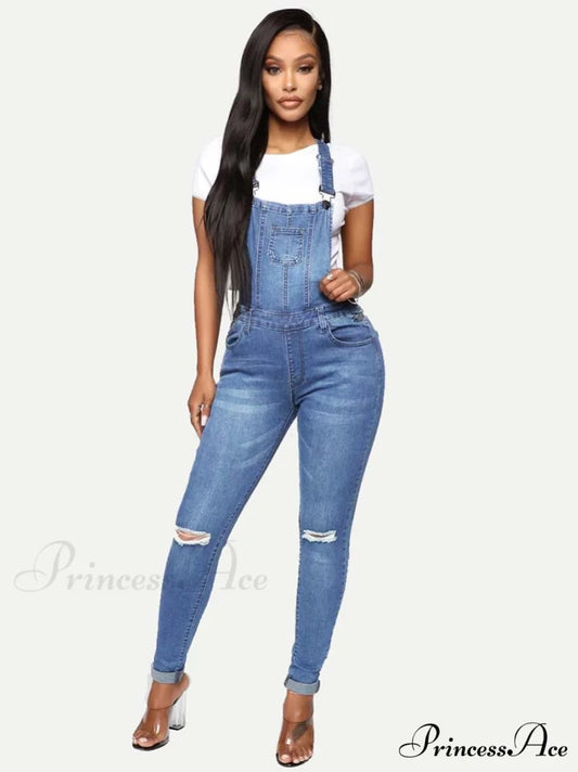 Bodycon Charming Midi Dress Light Blue / M