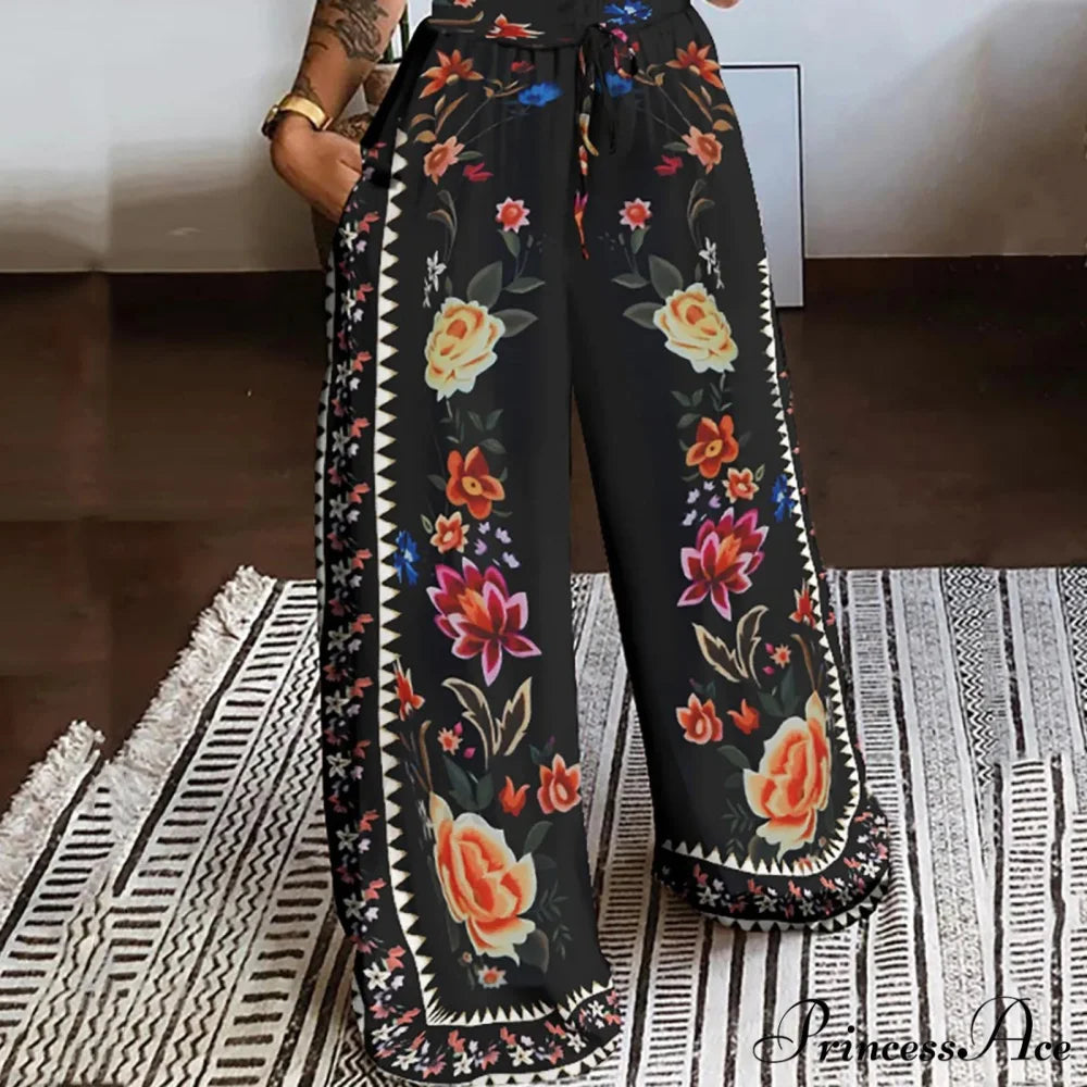 Bohemian Beach Extended Trousers pants-241228