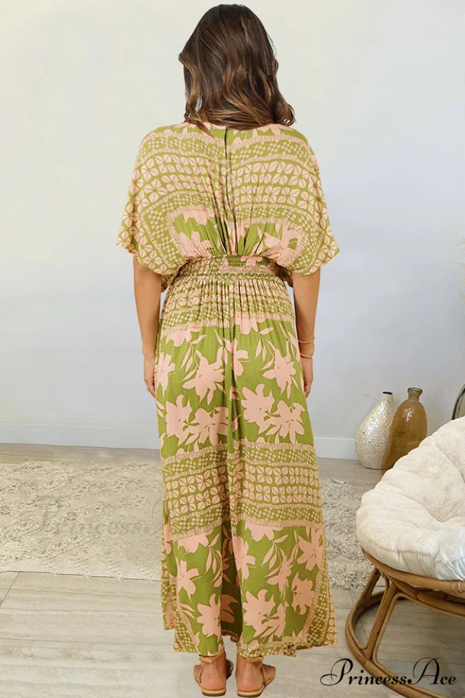 Bohemian Elegant Floral Dress