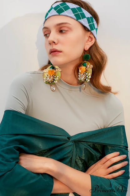 Bohemian Elegant Flower Earrings Picture