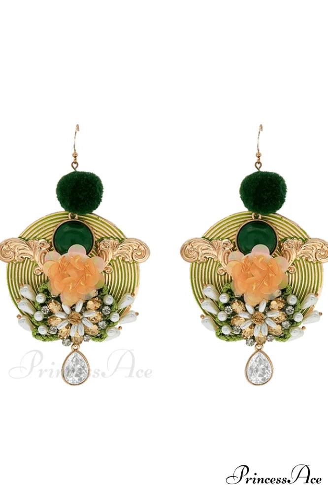 Bohemian Elegant Flower Earrings Picture
