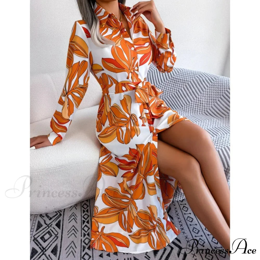 Bohemian Seaside Vacation Flowered Tunic Dress oldfloraldress-250126