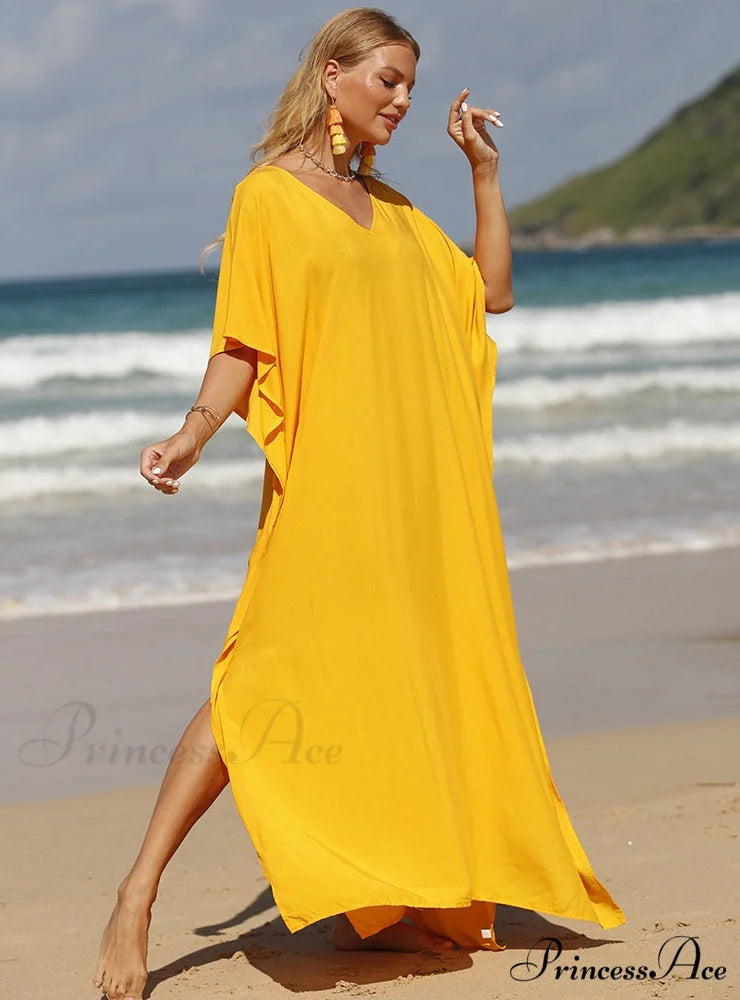 Bohemian Smock Robe for Plus Size Women S / Black