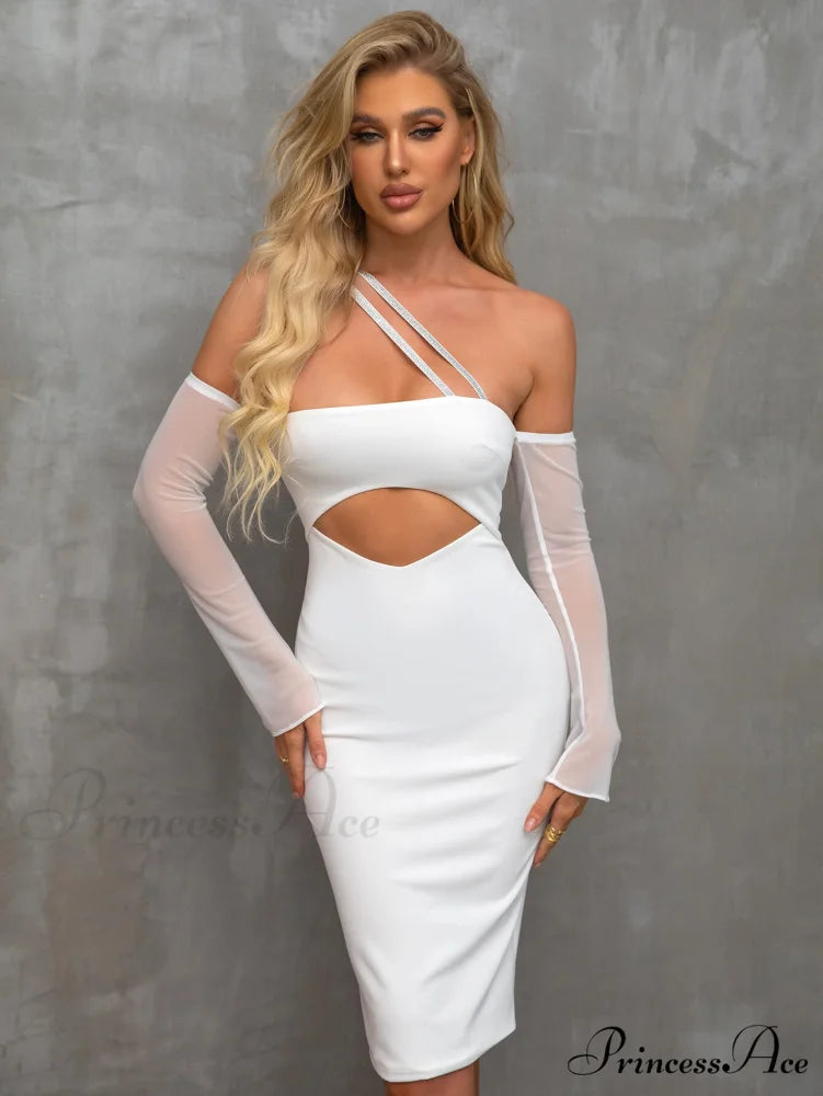 Boning Solid Halter Trendy Tie Satin Dress