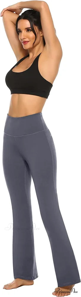 Bootcut High Waist Workout Bootleg Yoga Pants