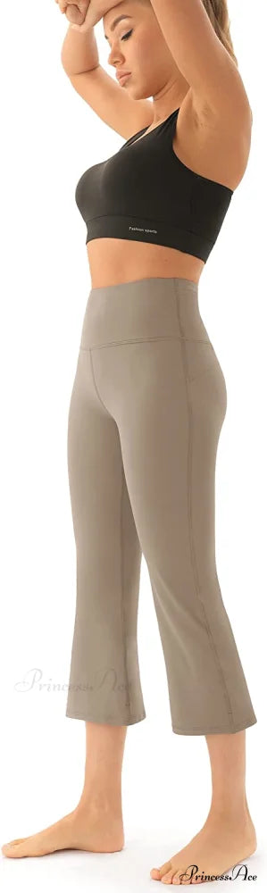 Bootcut High Waist Workout Bootleg Yoga Pants
