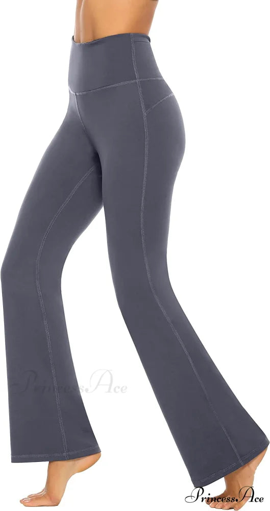 Bootcut High Waist Workout Bootleg Yoga Pants