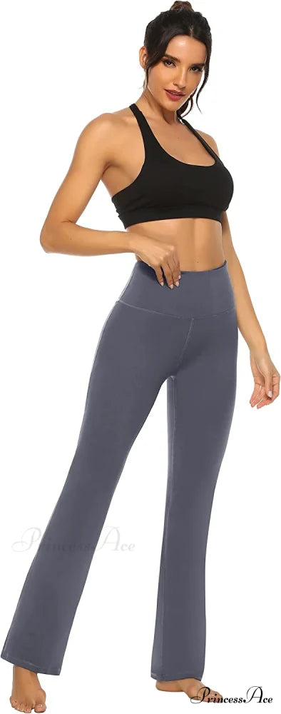 Bootcut High Waist Workout Bootleg Yoga Pants