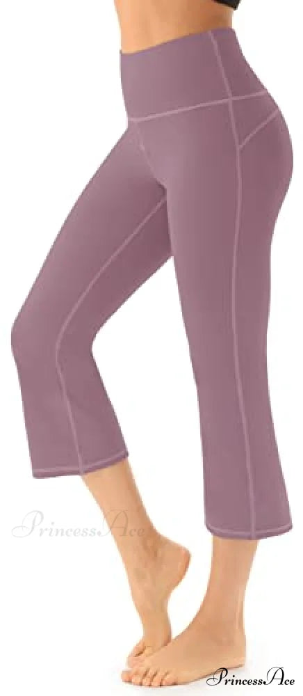 Bootcut High Waist Workout Bootleg Yoga Pants