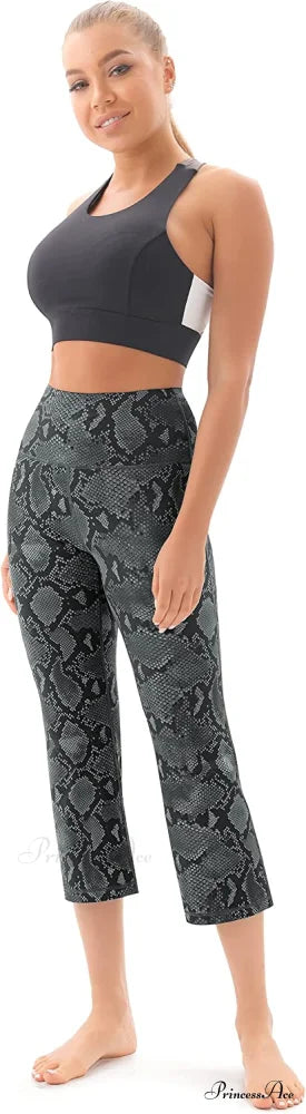 Bootcut High Waist Workout Bootleg Yoga Pants