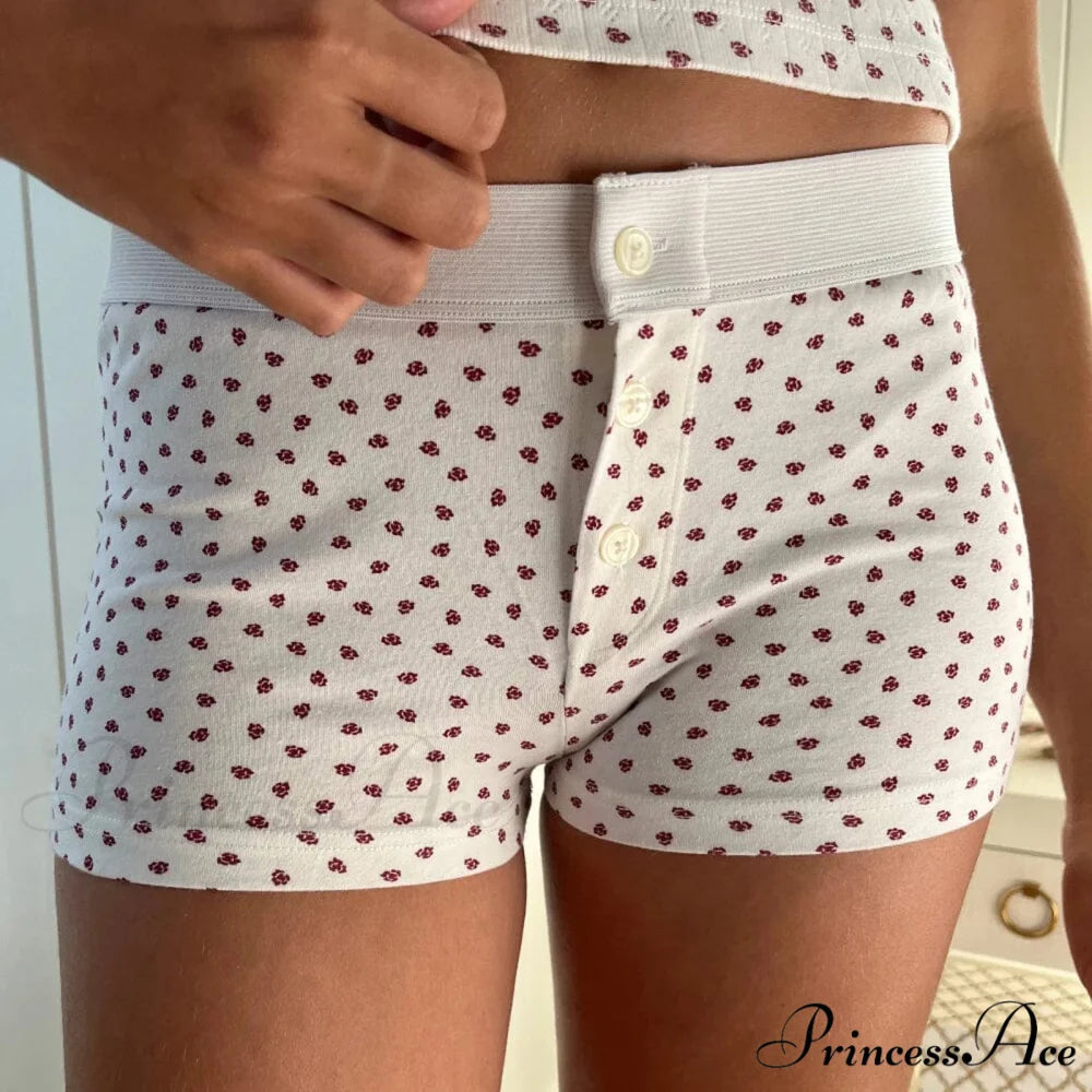 Botanical Button Low-Cut Brief white4 / S short-250223
