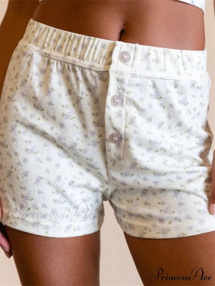 Botanical High Stretch Waist Short short-250223