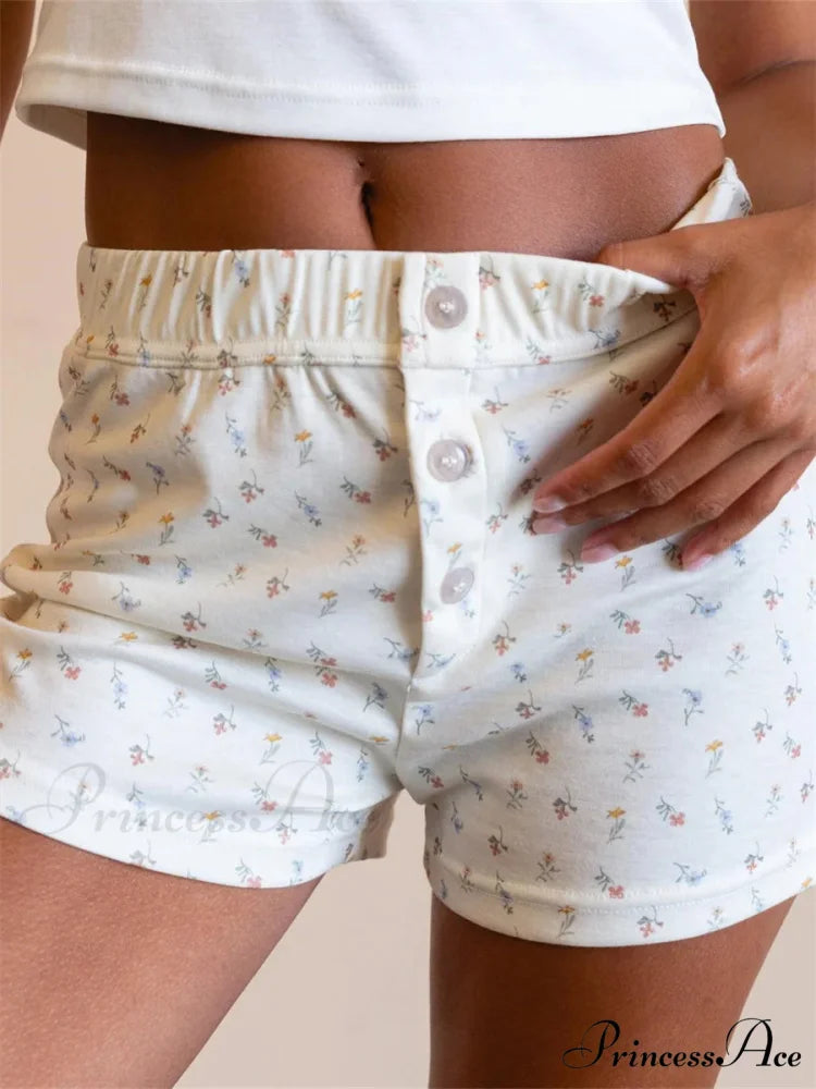 Botanical High Stretch Waist Short short-250223