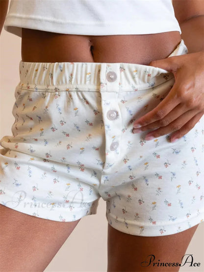 Botanical High Stretch Waist Short short-250223
