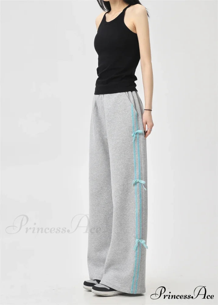 Bow Elegant Tracksuit Set