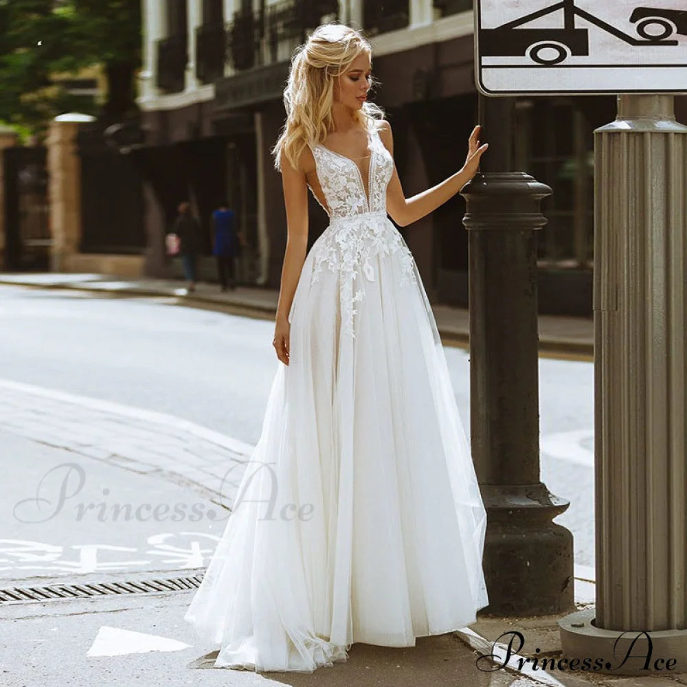 Bowless Ribbon Satin Marriage Gown weddingdress-250223