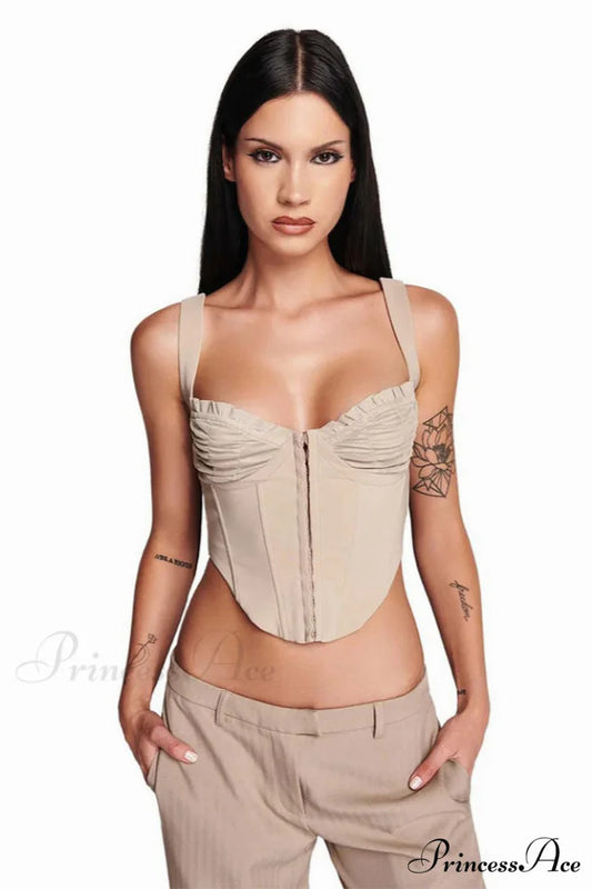 Bri Elegant Corset Top XS / Neutral