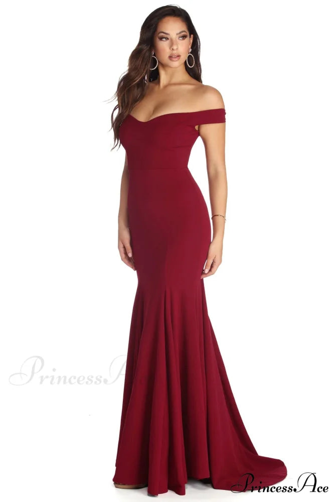 Briar Formal Off Charming The Shoulder Dress