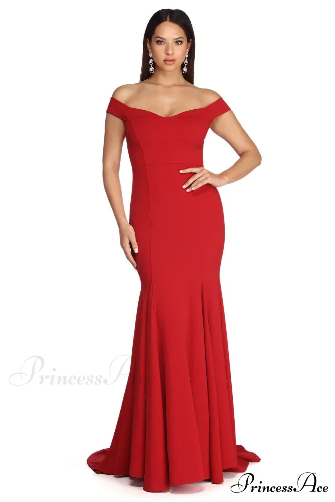 Briar Formal Off Charming The Shoulder Dress