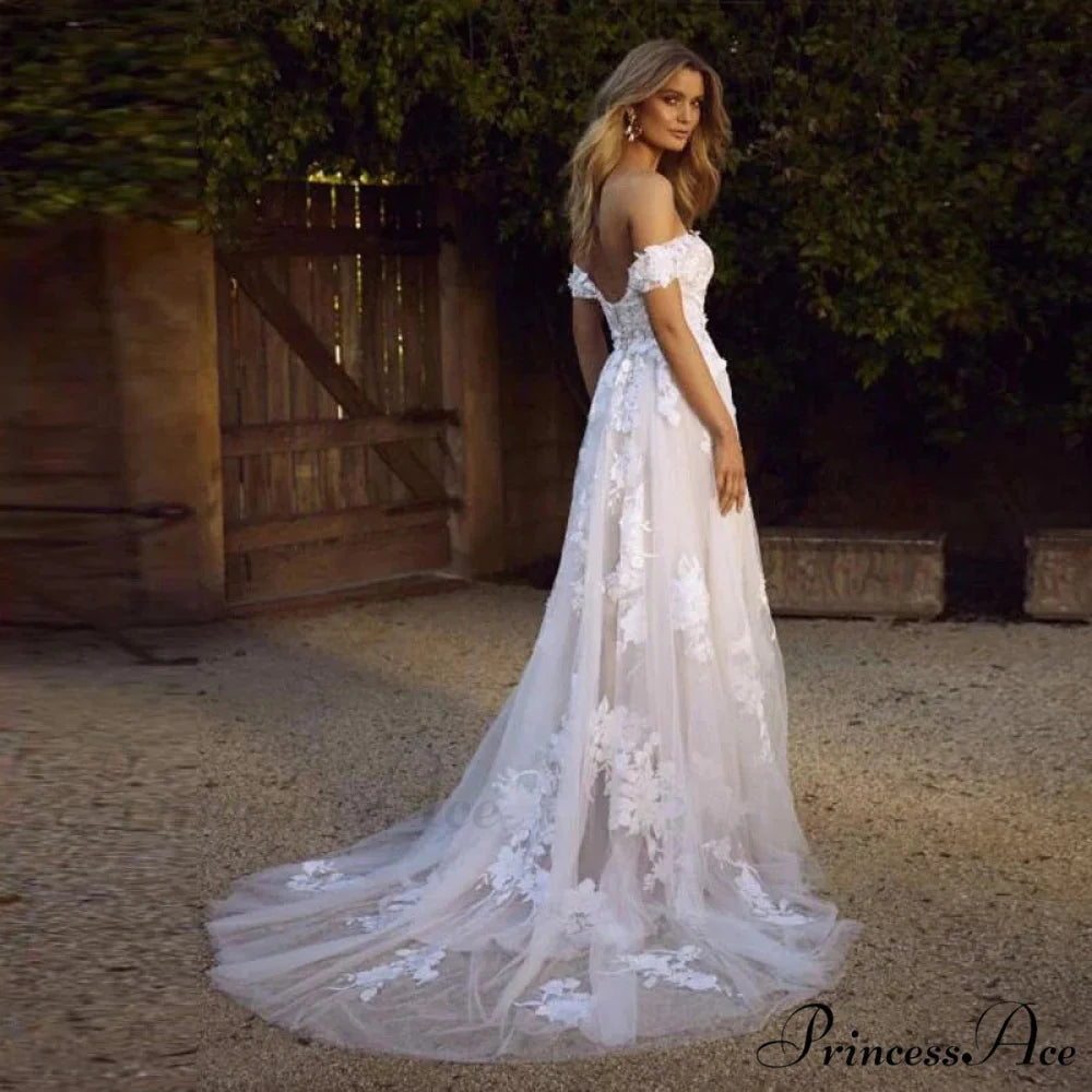 Brief Retro Sleeveless Bridal Gown weddingdress-250223