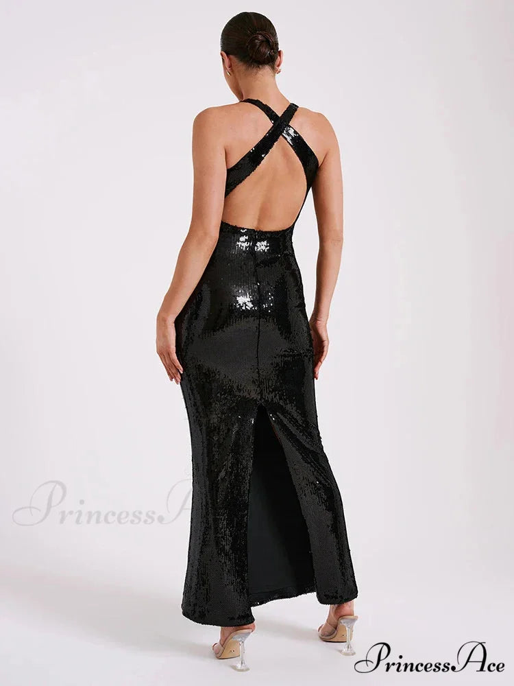 BRIELE Elegant MAXI DRESS