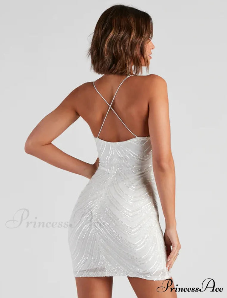 Bring The Sparkle Charming Sequin Mini Dress