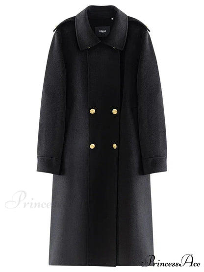 British Style Wool Red Coat