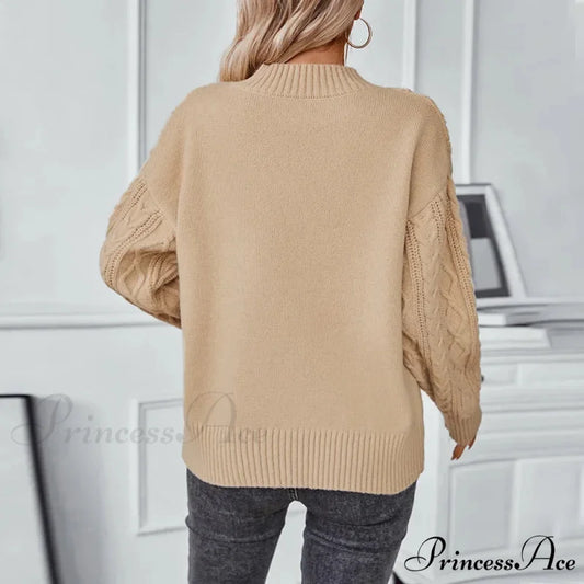 Brown Cardigan Urban Sweater swraters-241228