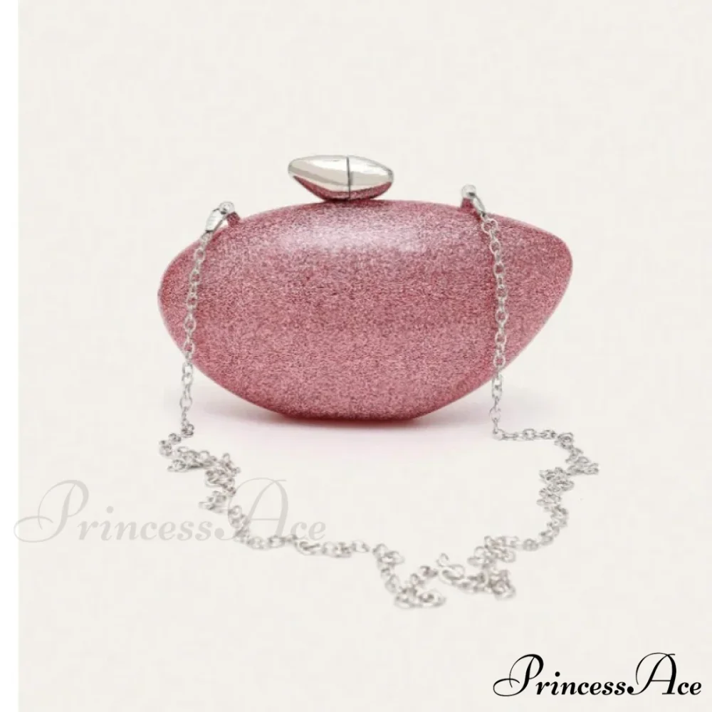 Brown Marble Acrylic Box Evening Clutch Bag o shape chain7 clutchbag-250126