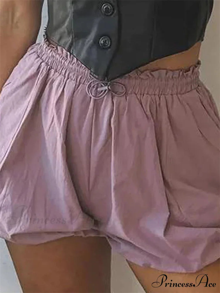 Bubble Pouch Cinch Short short-250223