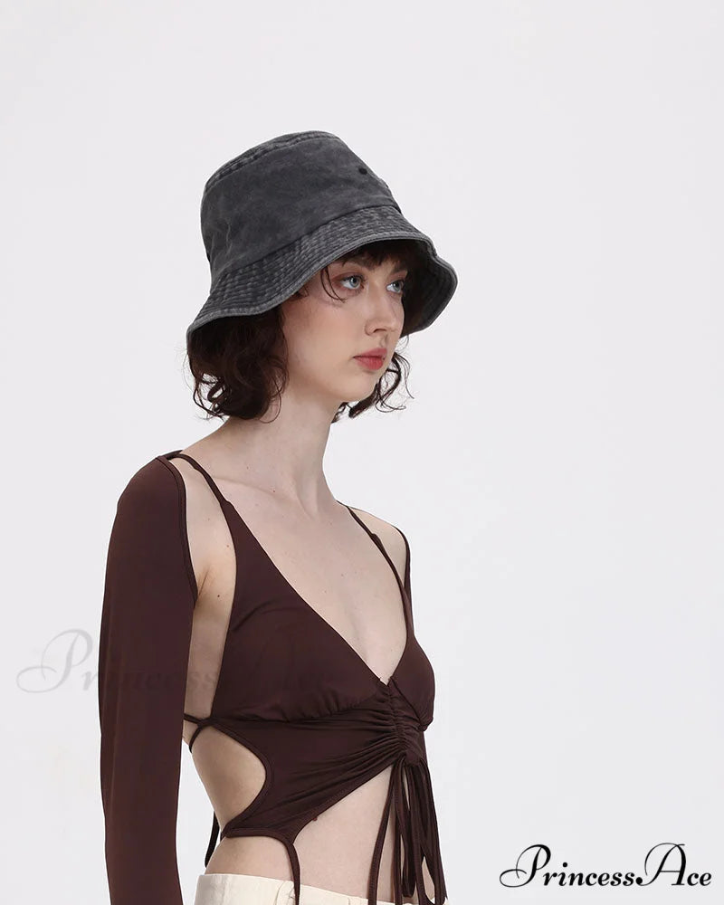 Bucket Denim Hat