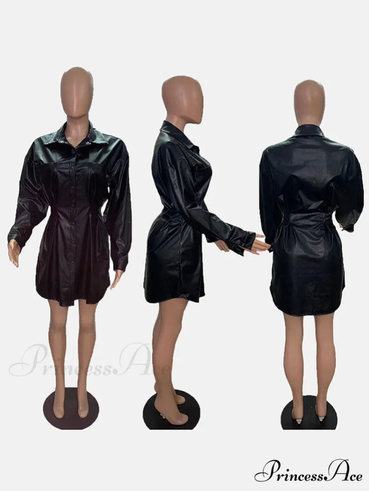 Buckle Belted Graceful Flare Leg Pants