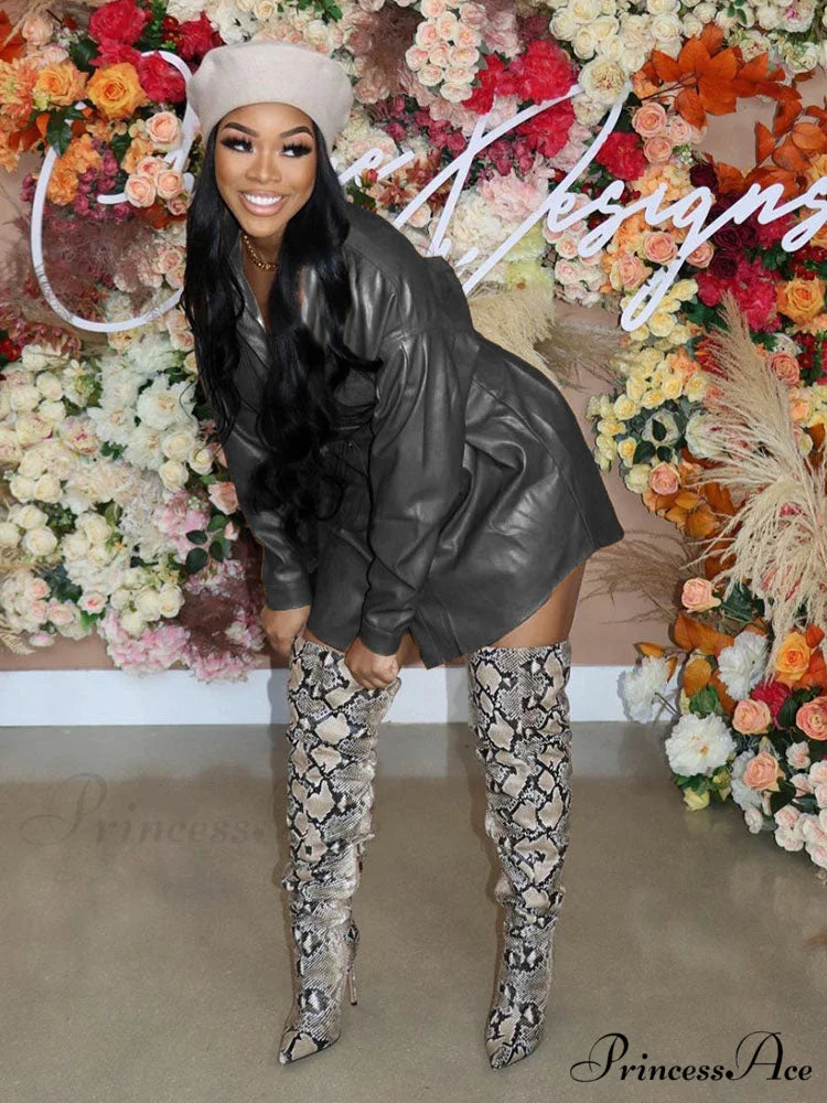 Buckle Belted Graceful Flare Leg Pants